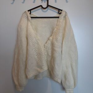Sézane Marylis Jumper in Ecru